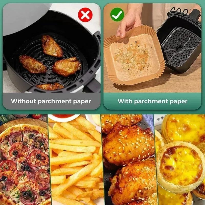 Forros de Papel para Airfryer